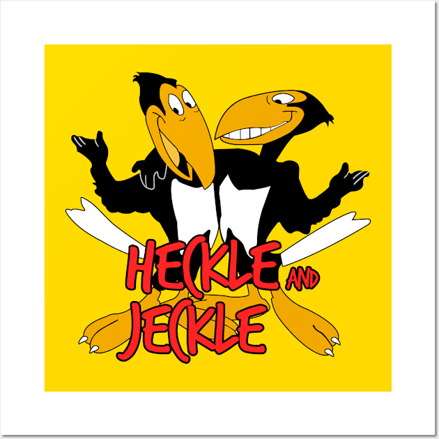 Heckle and Jeckle Wall Art by LuisP96